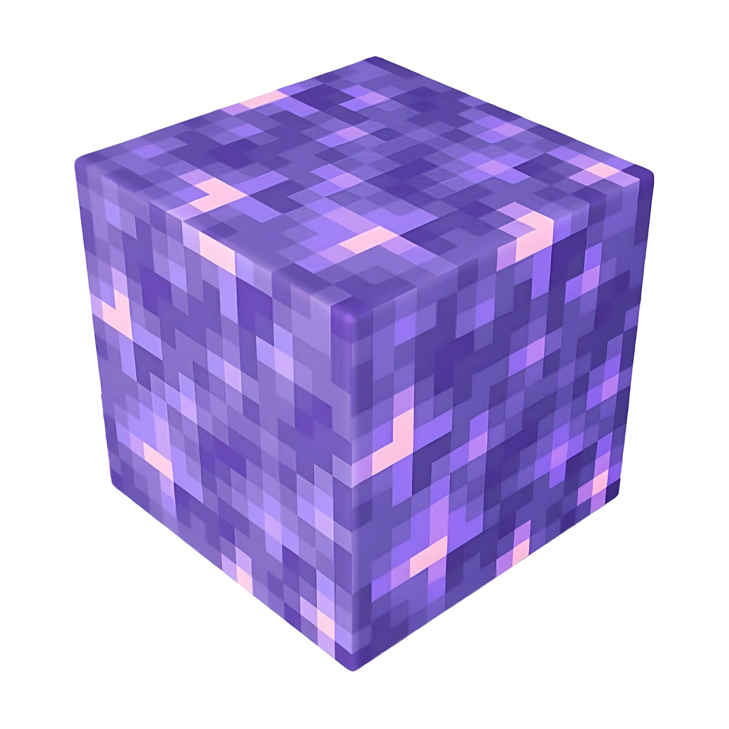 Amethyst Minecraft Magnetic Block