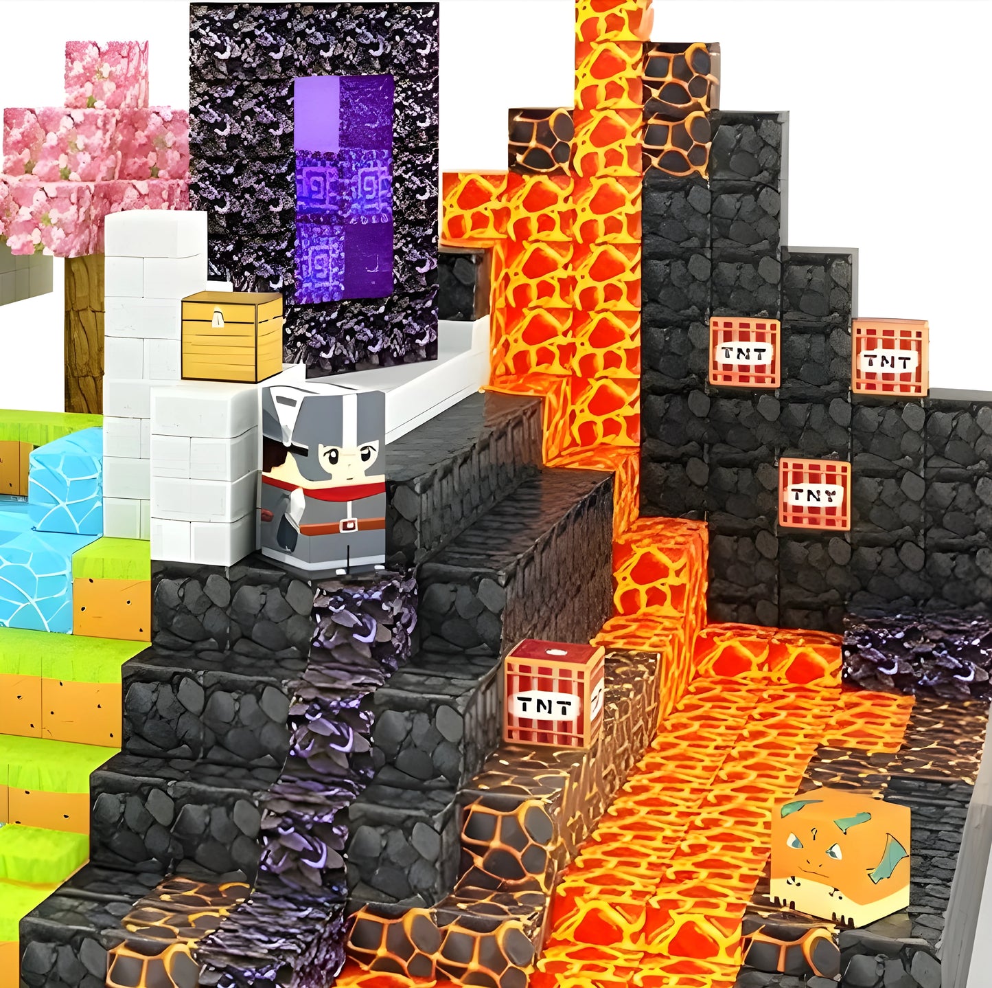 Onenazo magnetic building blocks magic portal details