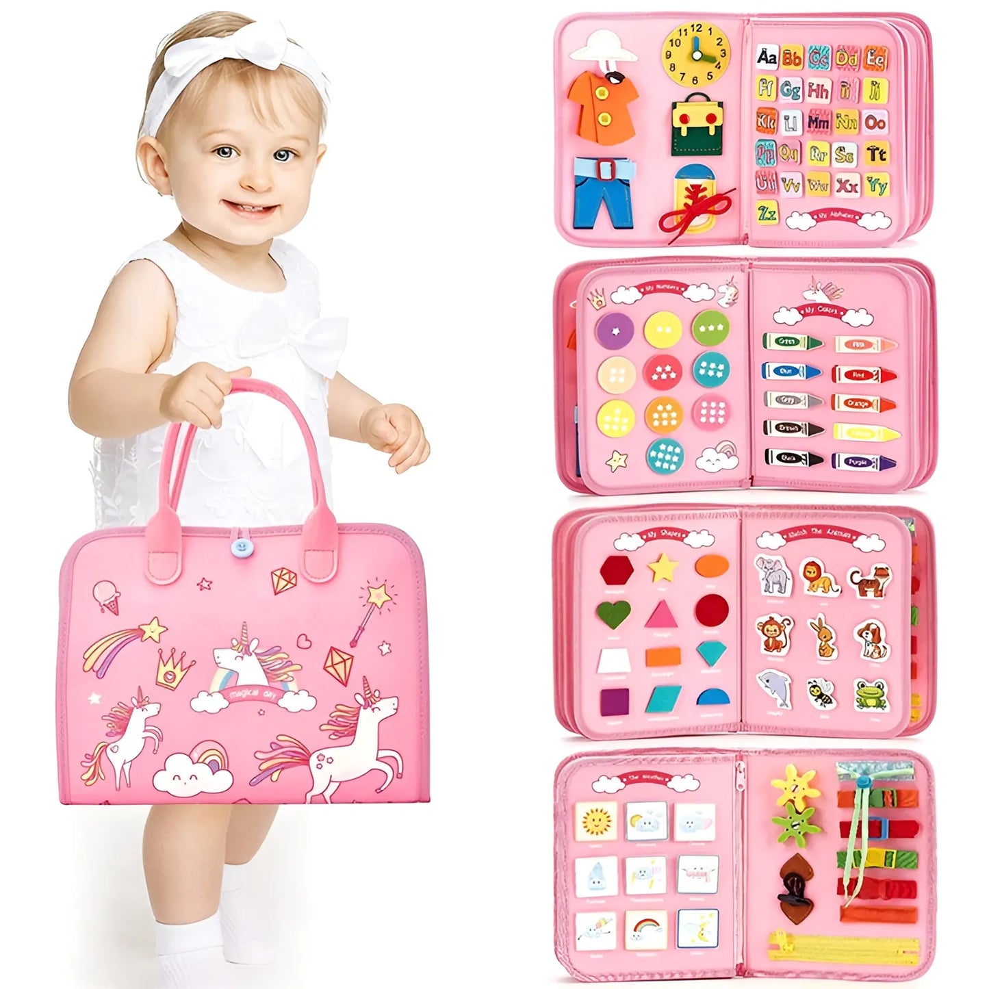 Montessori 7-in-1 Aktivitätsbrett