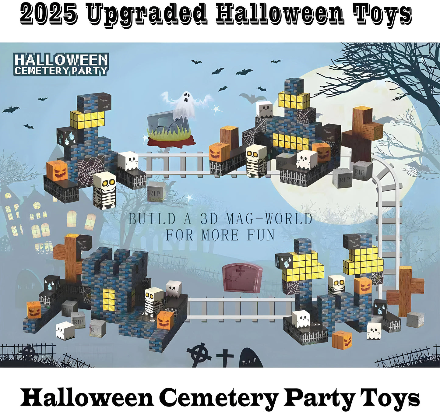 Onenazo Magnetische Bausteine – Halloween 2025 Version