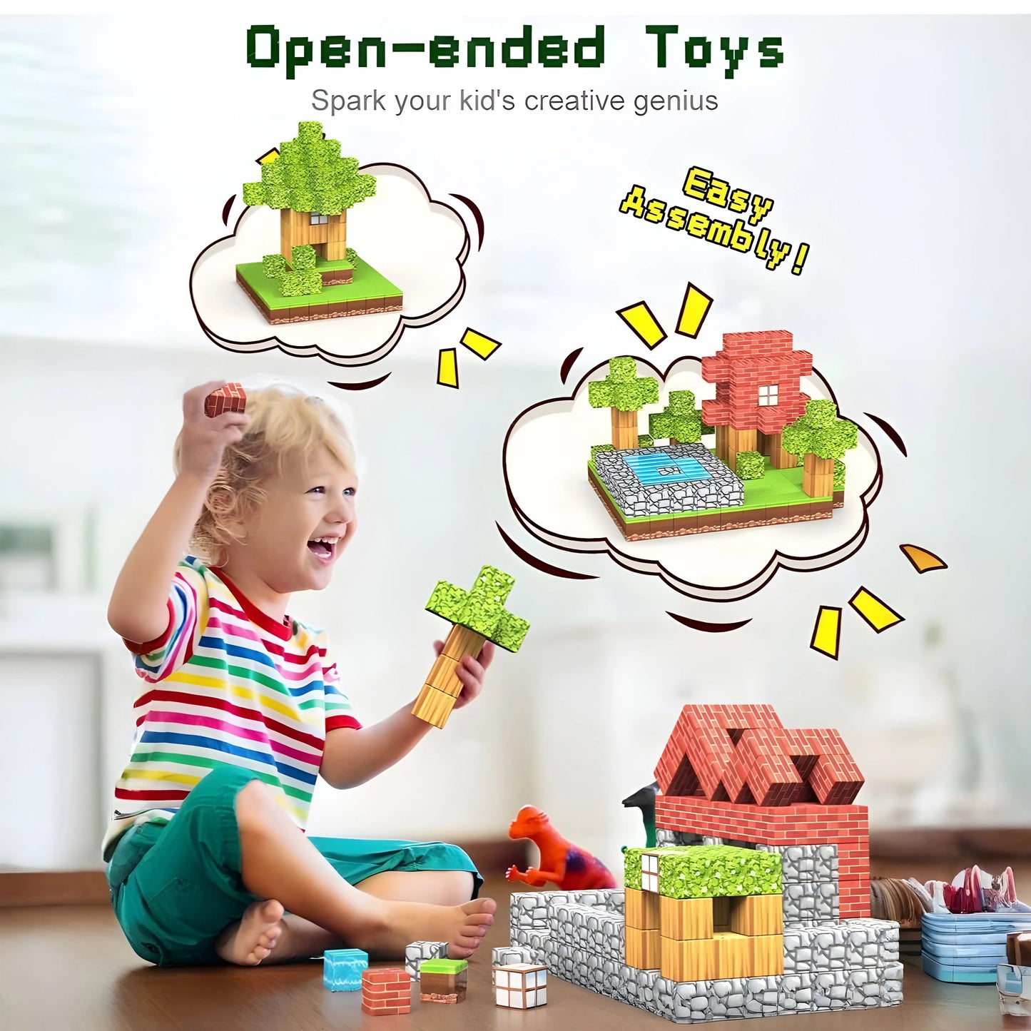 Onenazo cool magnetic building blocks