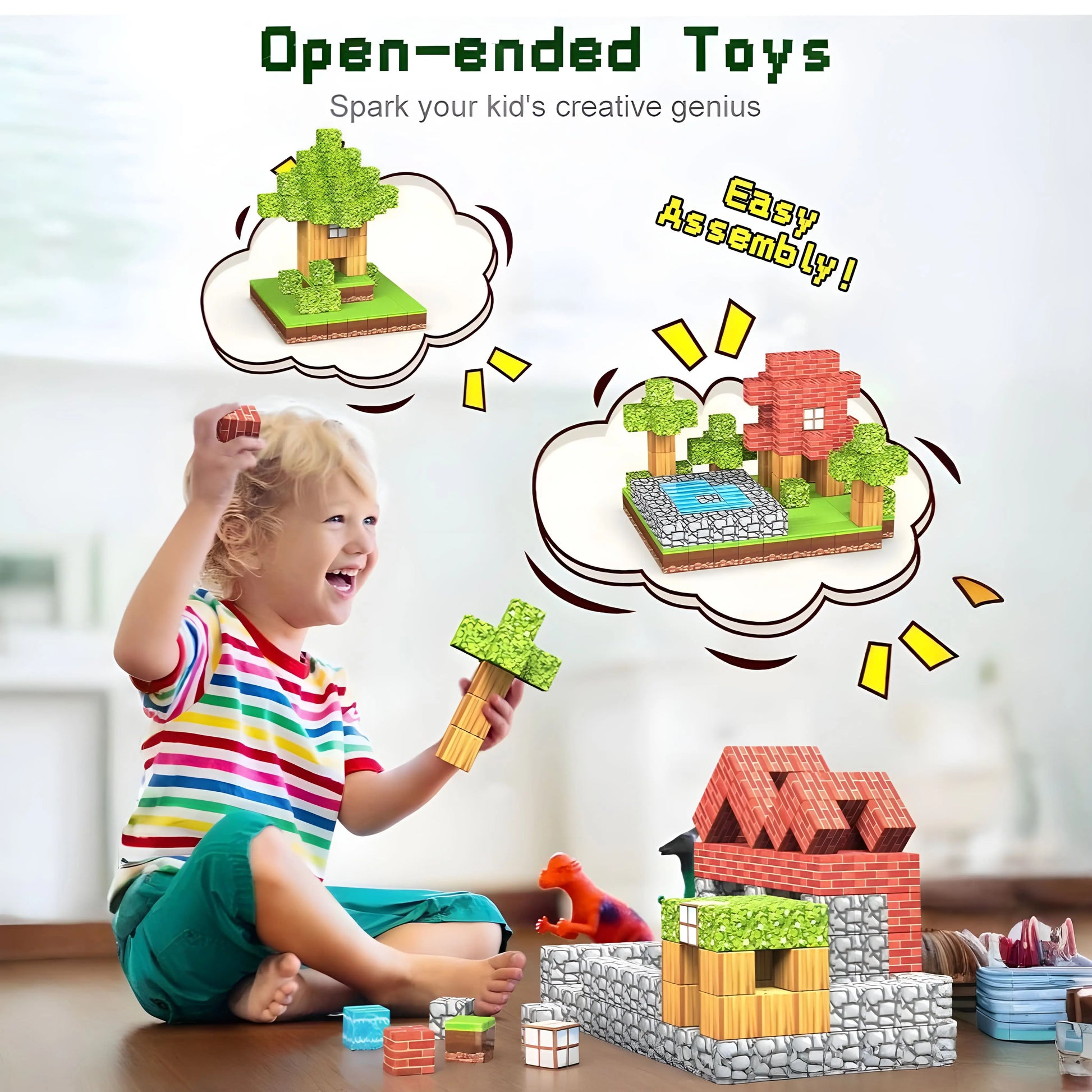 Onenazo cool magnetic building blocks