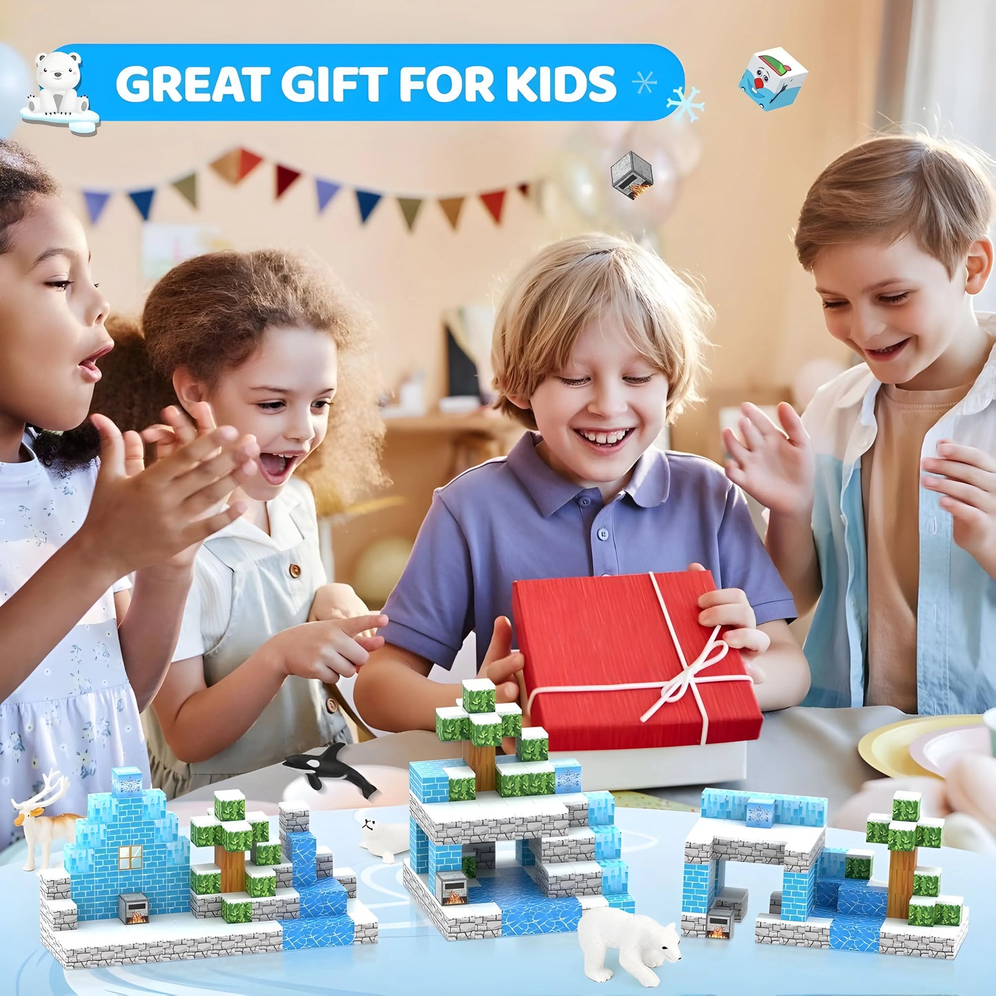 Onenazo magnetic building blocks gifts