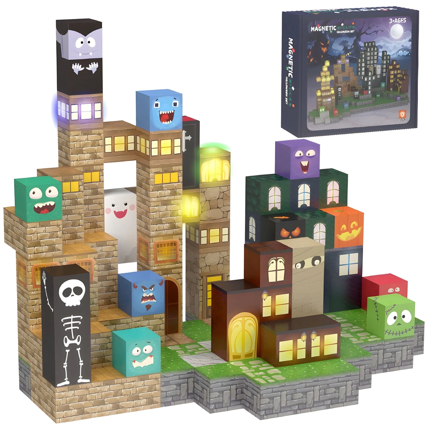 Onenazo Magnetische Bausteine – Halloween 2025 Version