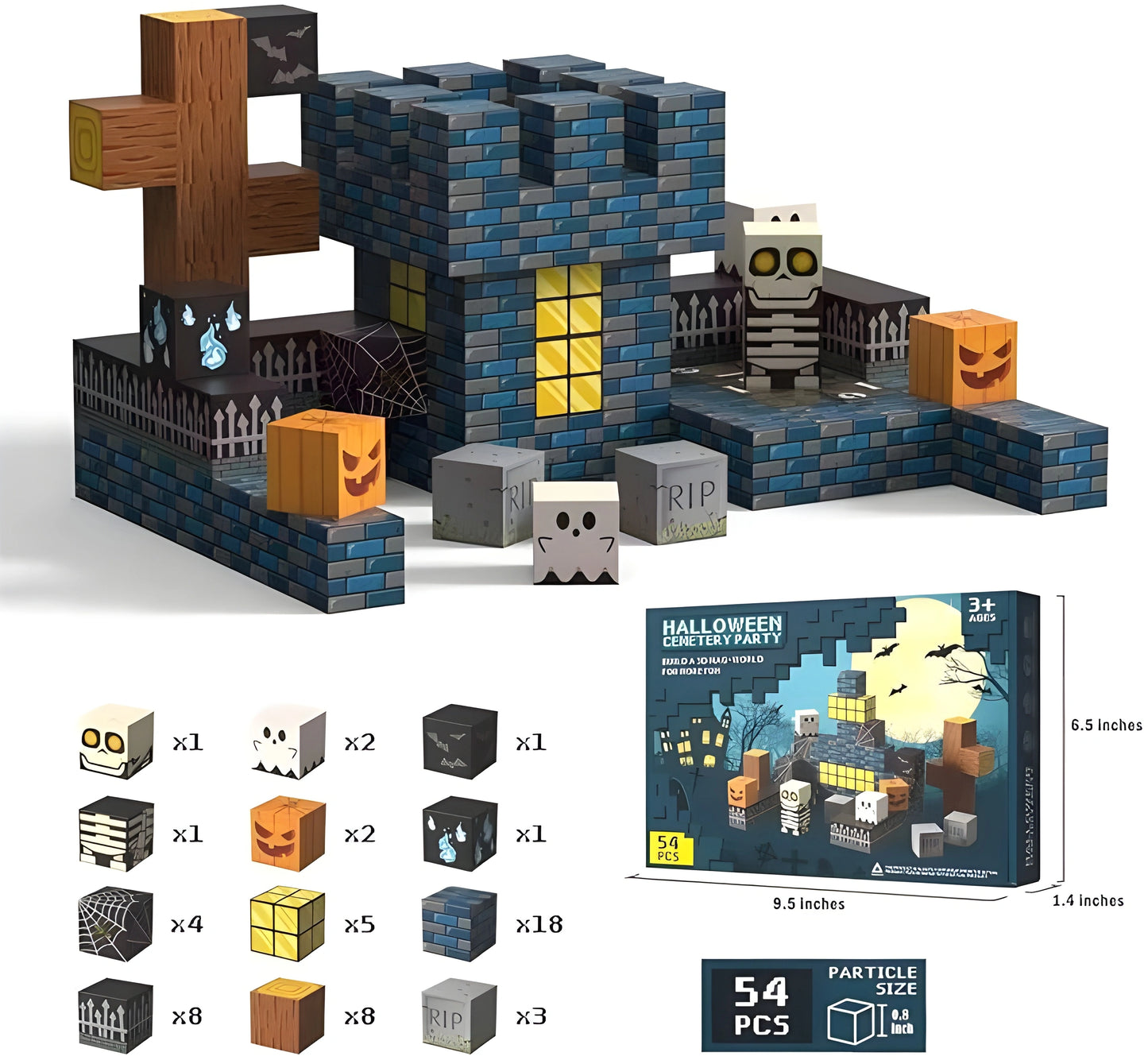 Onenazo Magnetische Bausteine – Halloween 2025 Version