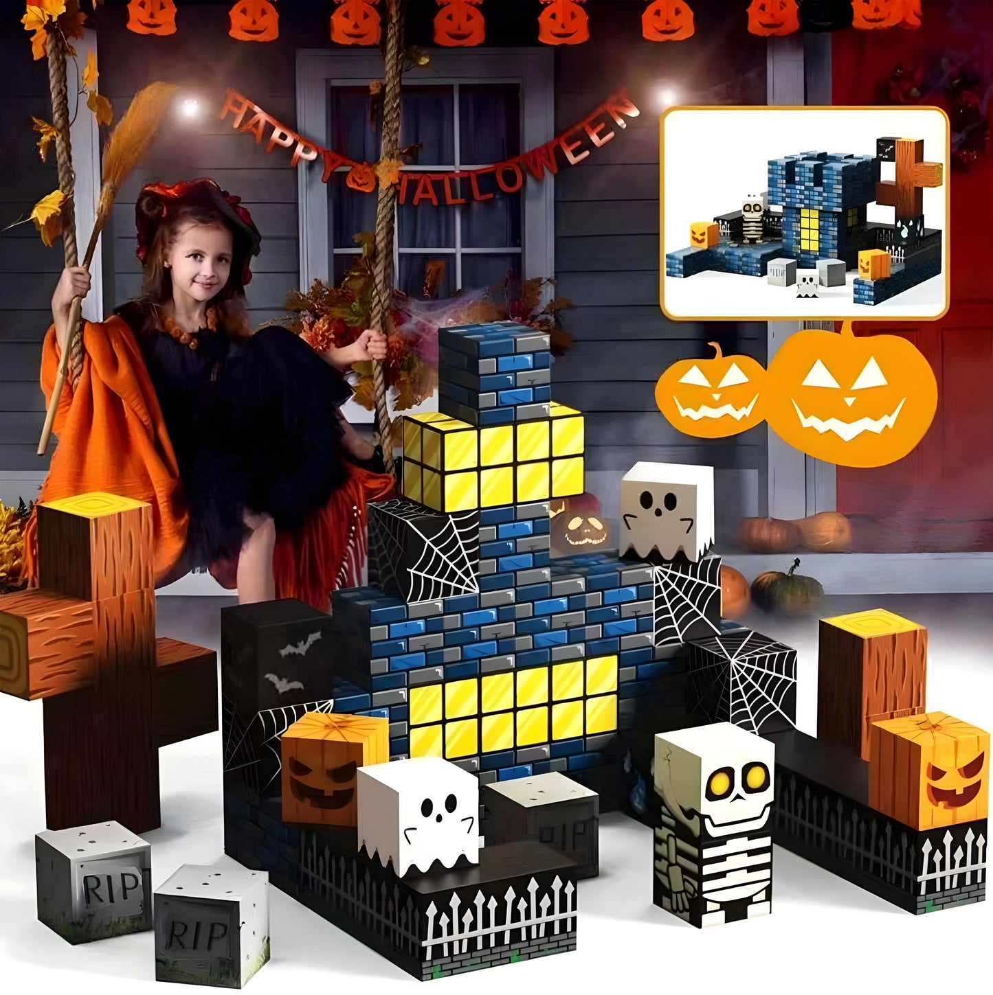 Onenazo Magnetische Bausteine – Halloween 2025 Version