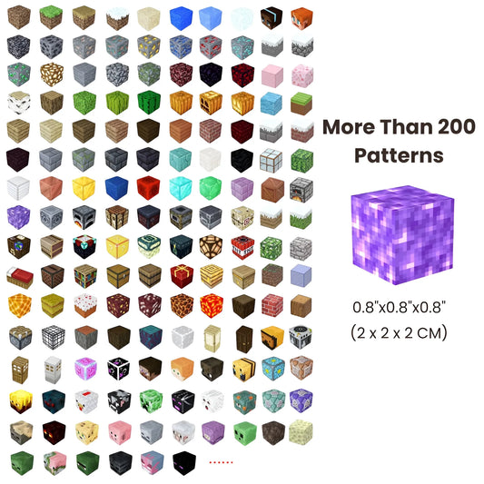 Onenazo Random Magnetic Blocks - 100, 200, 300, 500, 1000 PCS | 0.8"/2 cm