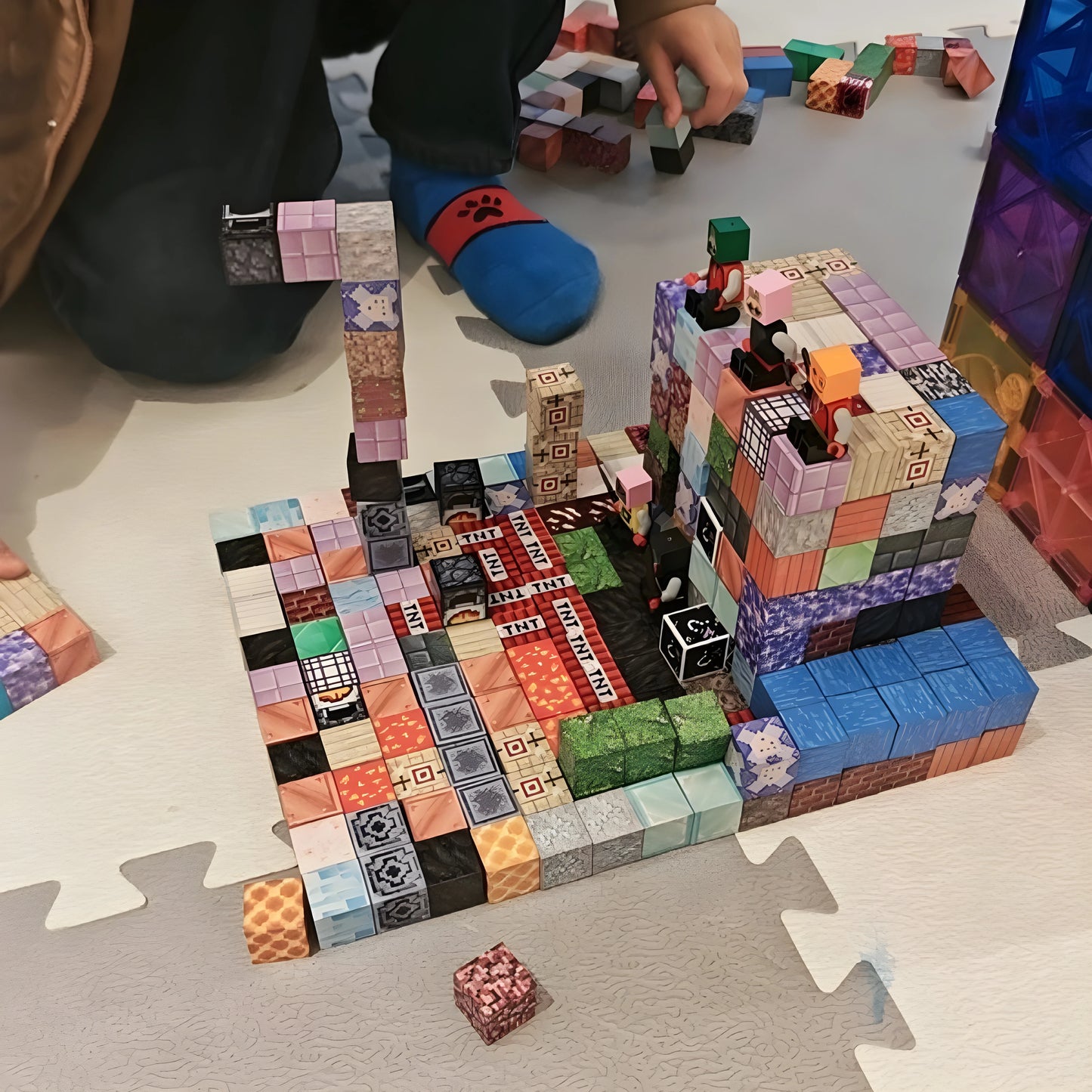 Minecraft Magnetic Blocks - Mix and Match - Upgraded Version - 100, 200, 300, 500, 1000 PCS