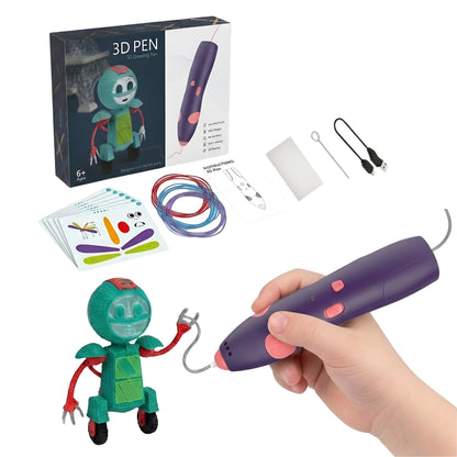 Onenazo Starter 3D Wireless Printing Pen Set for Kids - Upgraded
