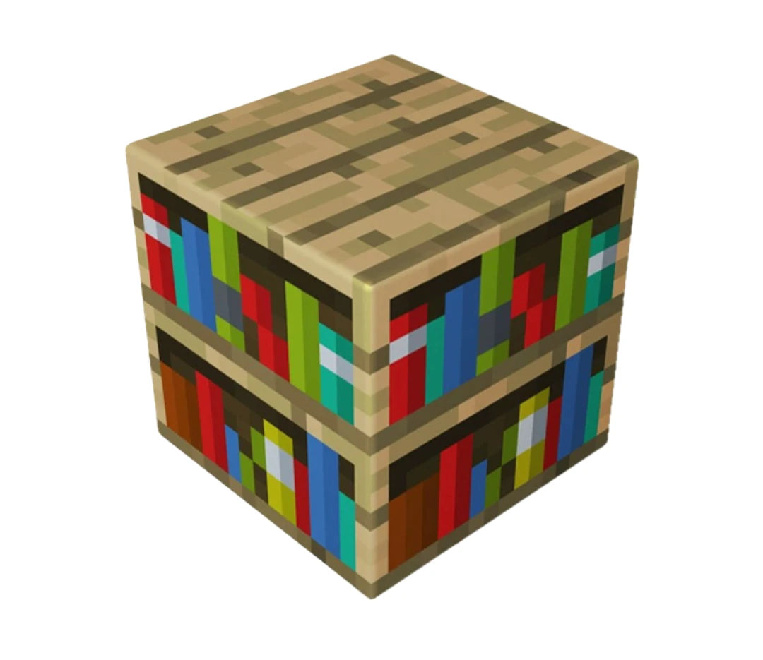 Minecraft magnetic building block Bookshelf