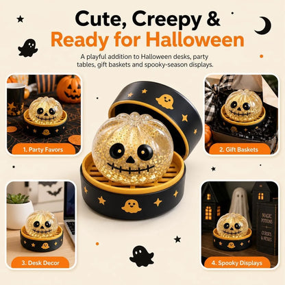 Halloween Mystery Glitter Dumpling Squishy | Blind Box Squishy | 5 Packs or Single Box