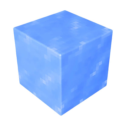 Ice Minecraft Magnetic Block