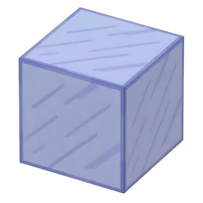 Light Blue Stained Glass Minecraft Magnetic Block