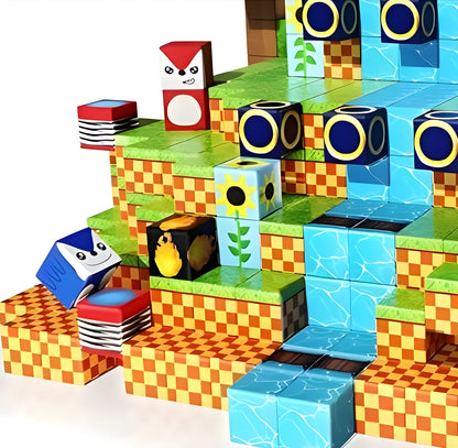 Onenazo magnetic building blocks adventure gift