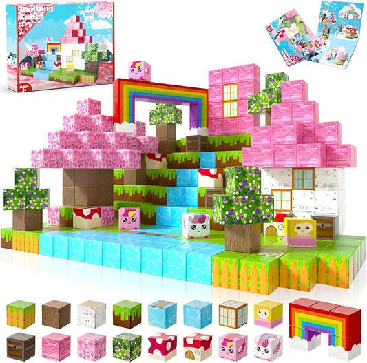 Onenazo magnetic building blocks unicorn