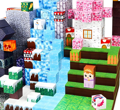 Onenazo magnetic building blocks ice and fire details