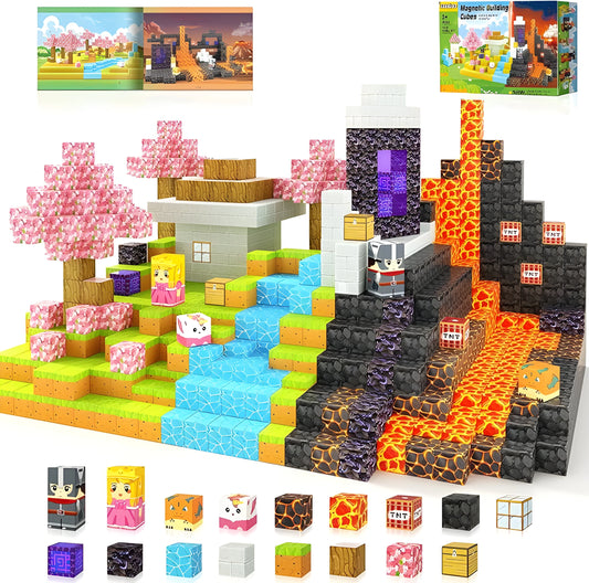 Onenazo magnetic building blocks magic portal