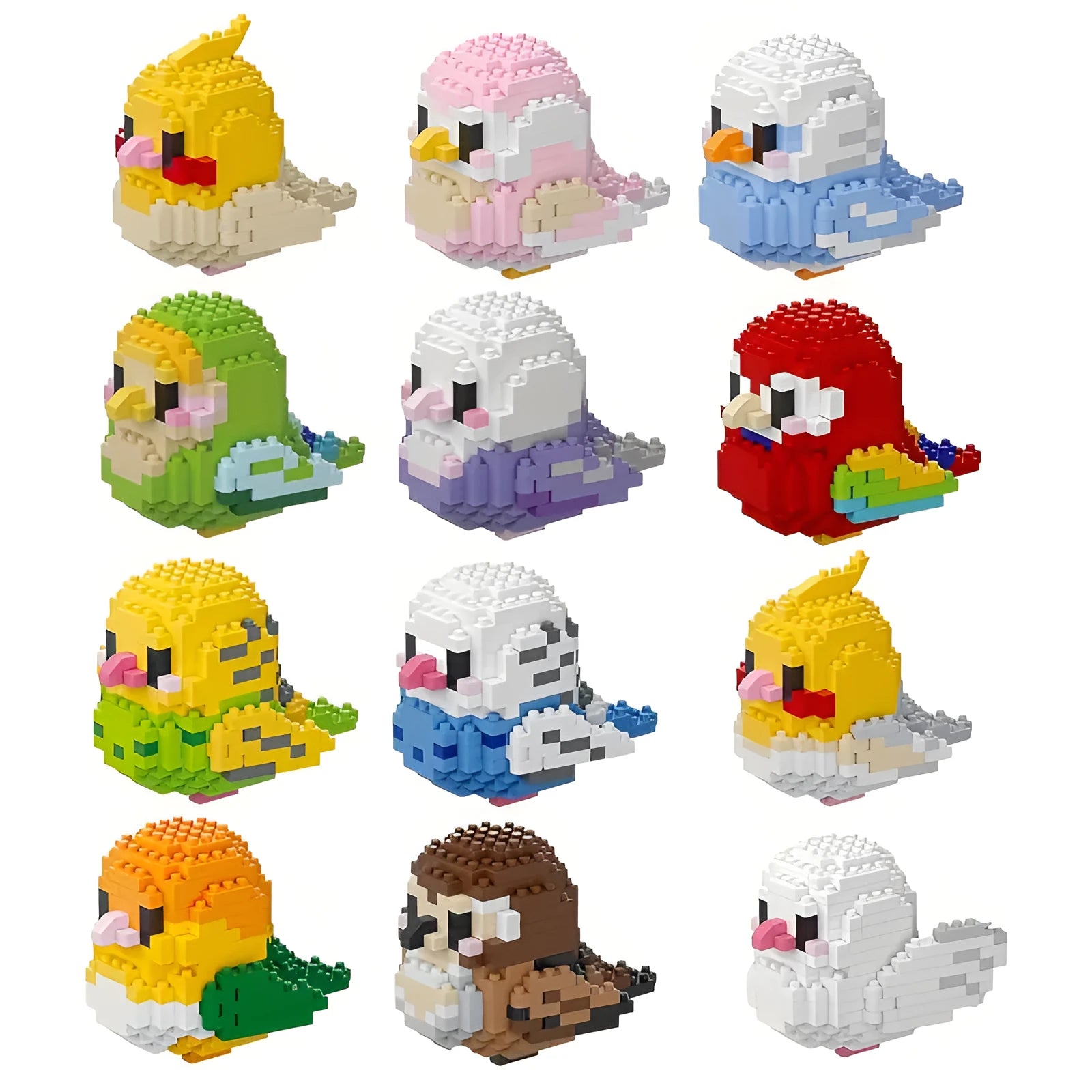building blocks Mini Parrots
