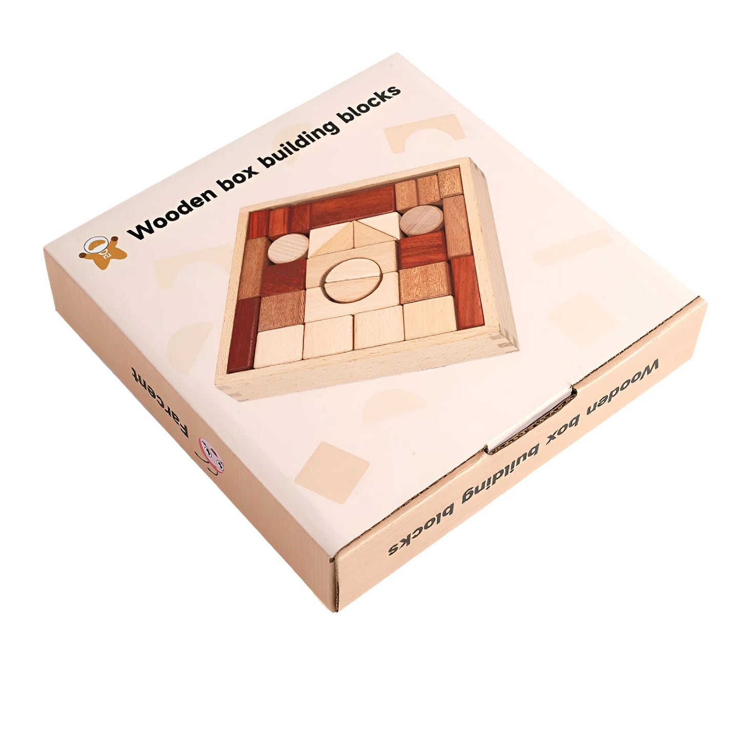 Montessori Naturholz-Bausteine