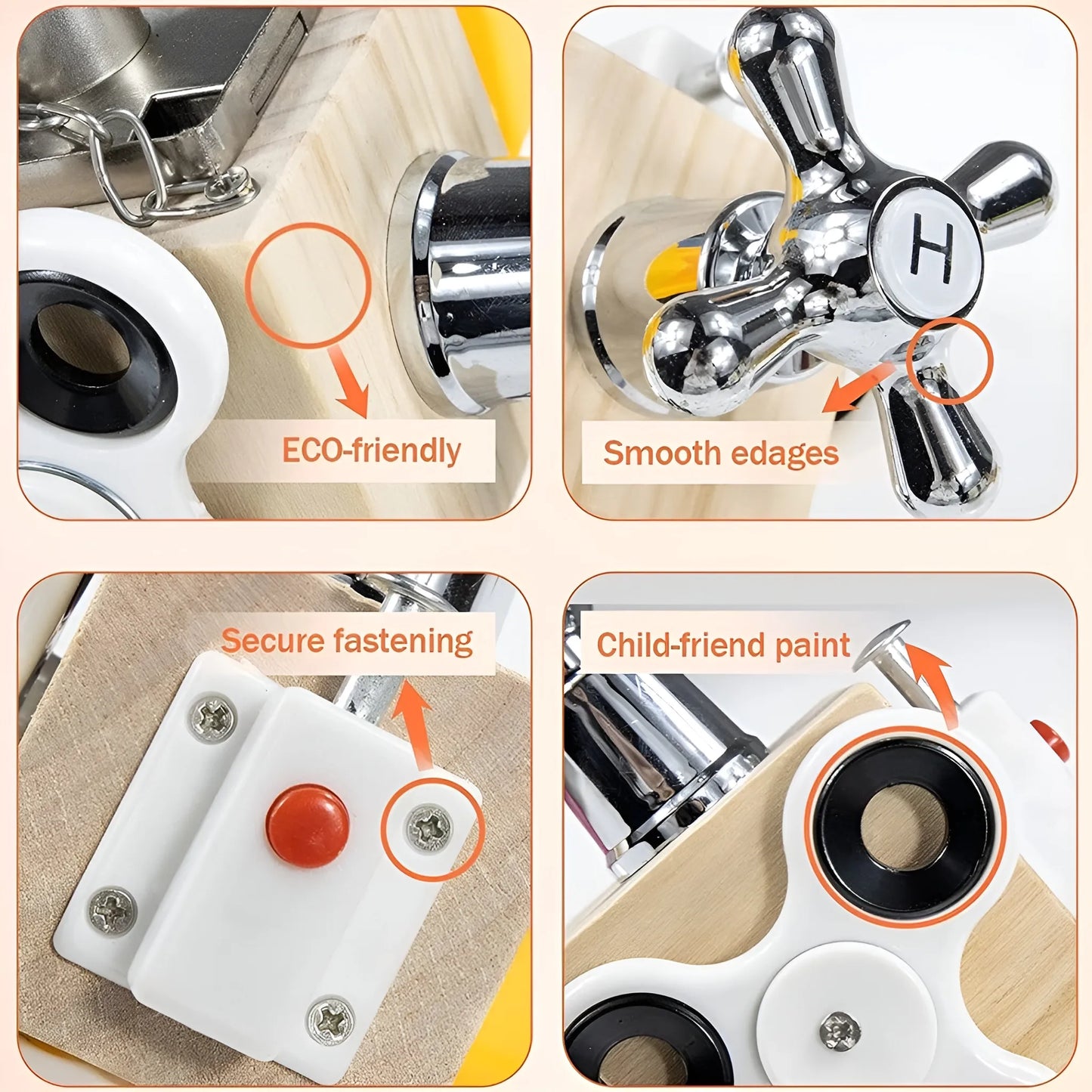 Montessori 7-in-1 Busy Cube