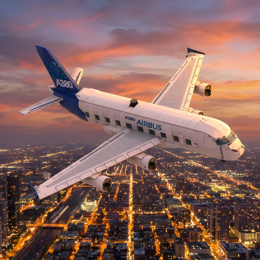 Onenazo 4-in-1 Airplane Building Blocks Set