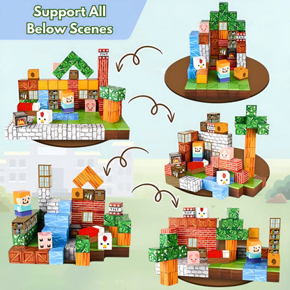 Magnetic Building Blocks 100 PCS