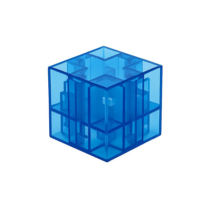 Blue transparent mgnetic blocks