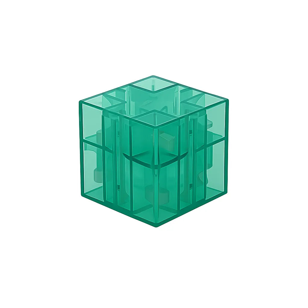 Green transparent mgnetic blocks