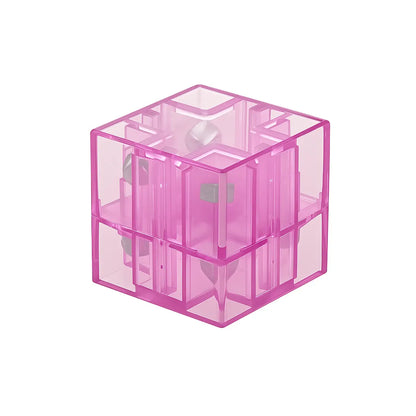 Pink transparent mgnetic blocks