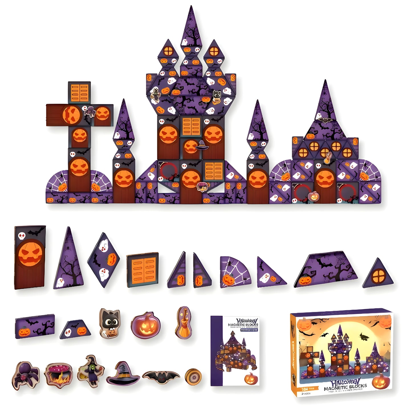 Onenazo Magnetische Bausteine – Halloween 2025 Version