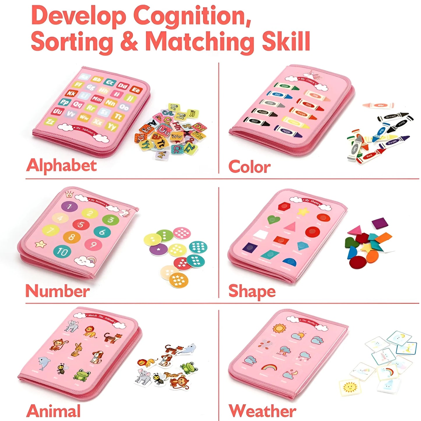 Montessori 7-in-1 Aktivitätsbrett