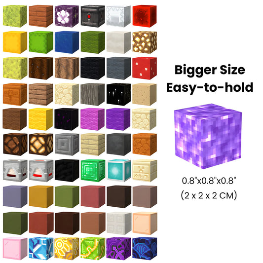 Onenazo Random Magnetic Blocks - 100, 200, 300, 500, 1000 PCS | 0.8"/2 cm