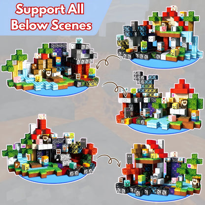 Blocs de Construction Magnétiques 300 PCS | Portail Fantôme