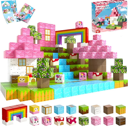 Onenazo Magnetische Bausteine, 100 Teile | Einhornland