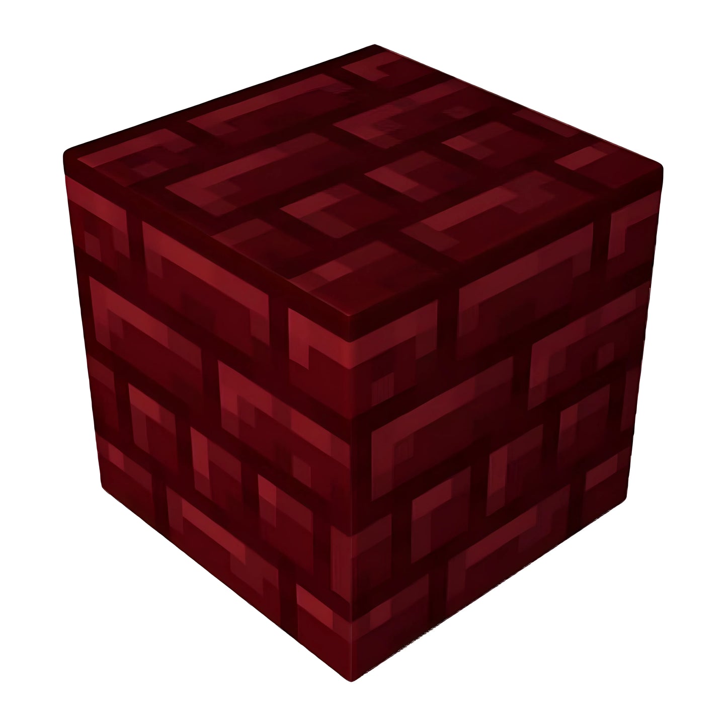 Red Nether Bricks Minecraft Magnetic Block