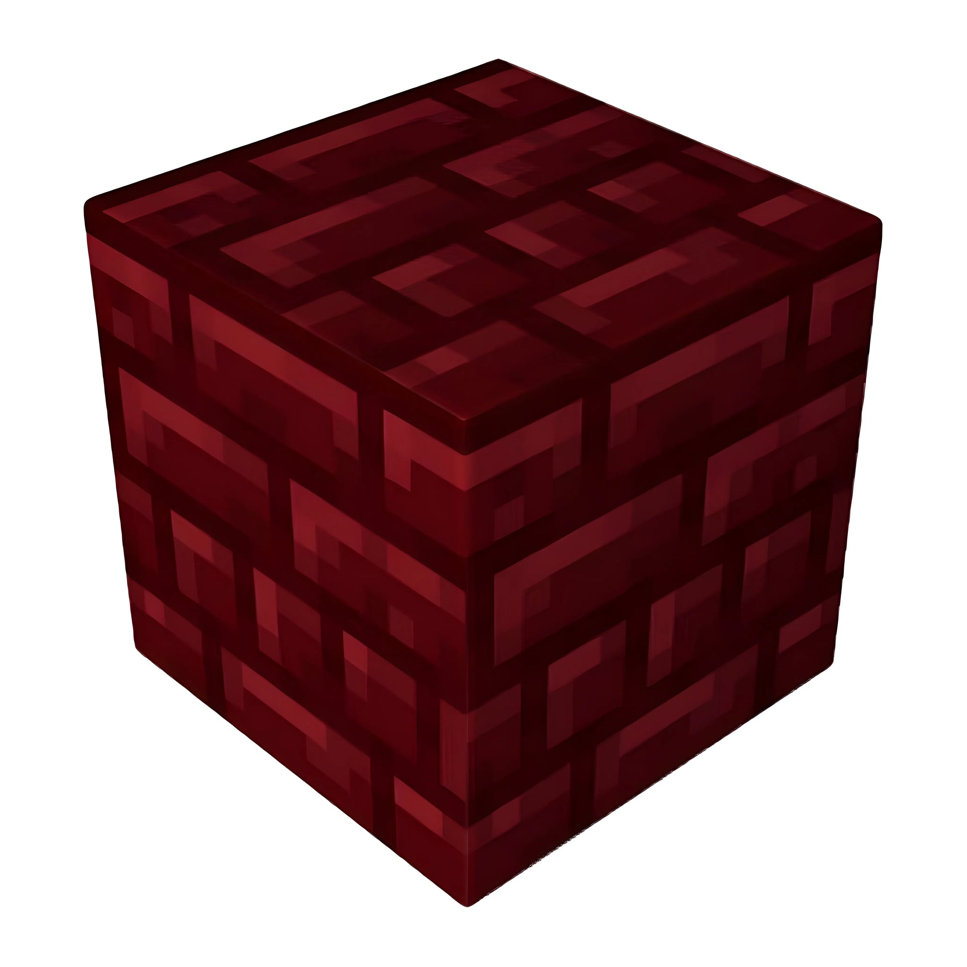 Red Nether Bricks Minecraft Magnetic Block