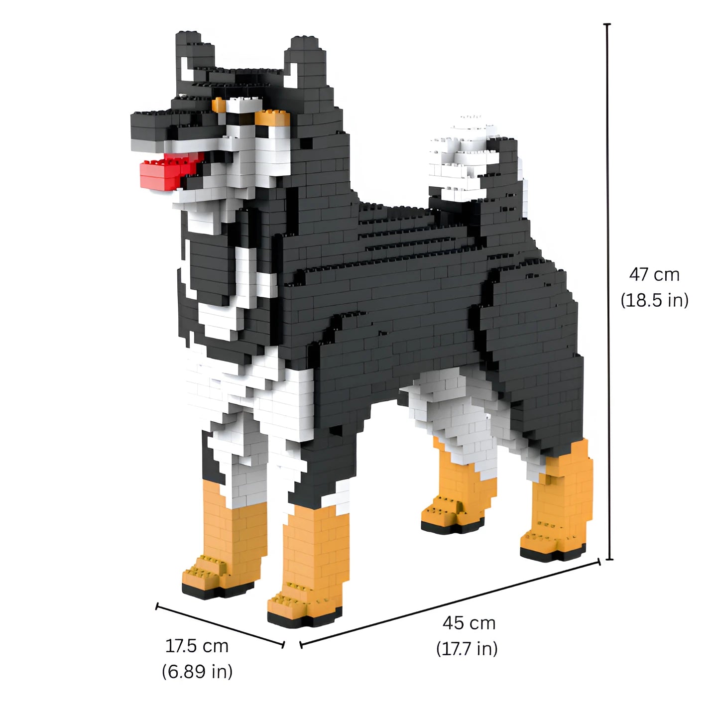 building blocks shiba inu black dimension