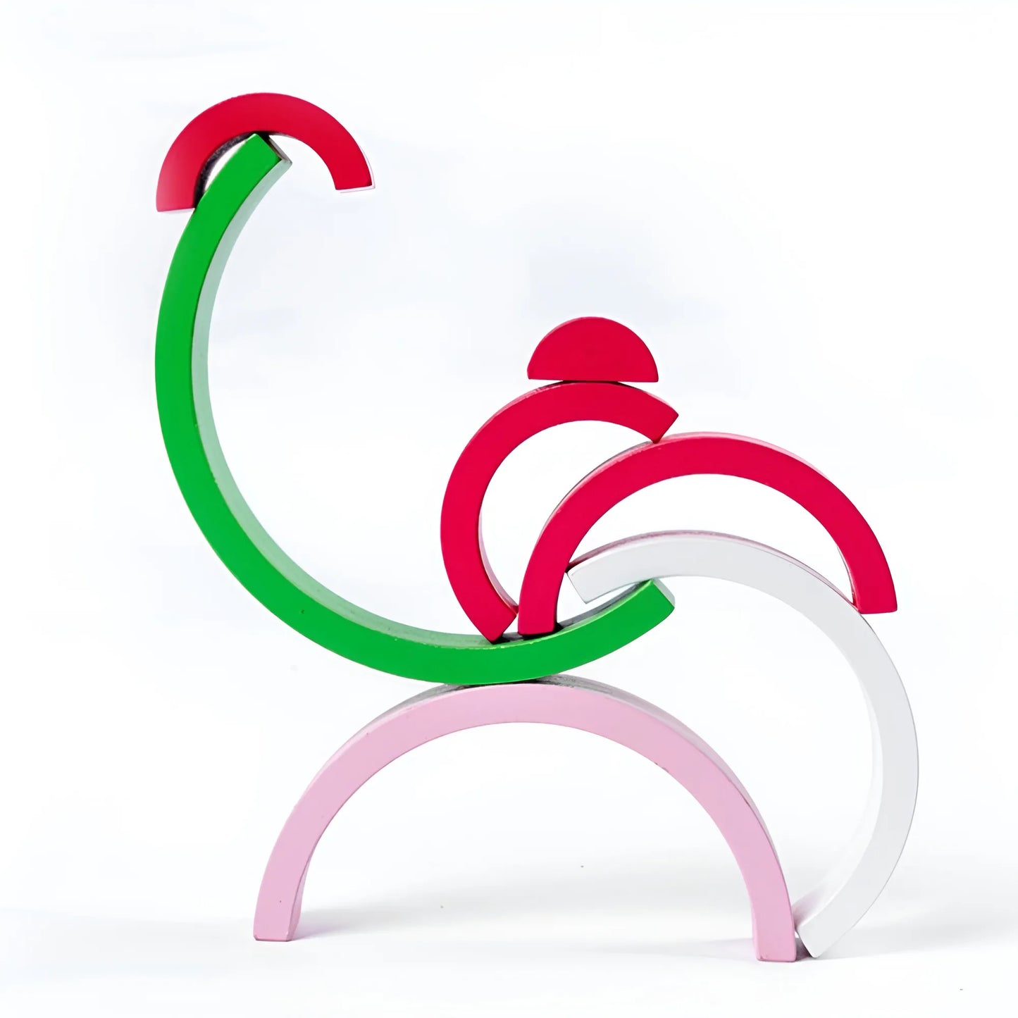 Montessori Wooden Rainbow Stacking Toy