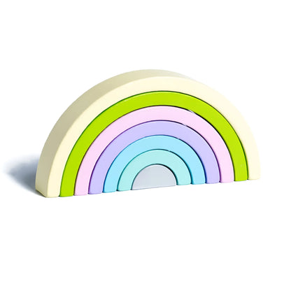 Montessori Wooden Rainbow Stacking Toy