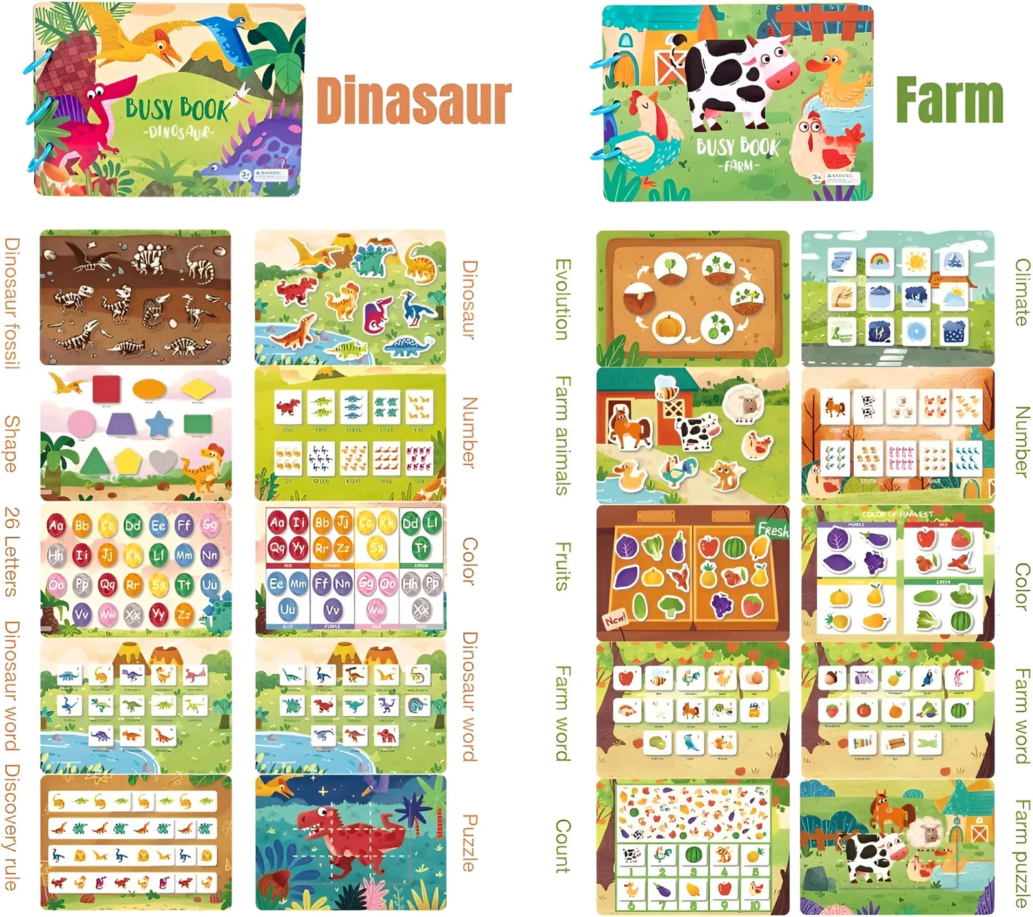 Montessori Busy Book