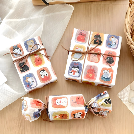 Onenazo Geschenkpapier, Bänder, Grußkarten