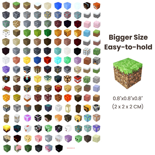 Minecraft Magnetic Blocks - Mix and Match