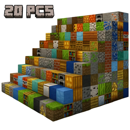 Original Magnetic Blocks Mix & Match - 100, 200, 300, 500, 1000 PCS | Pixel World