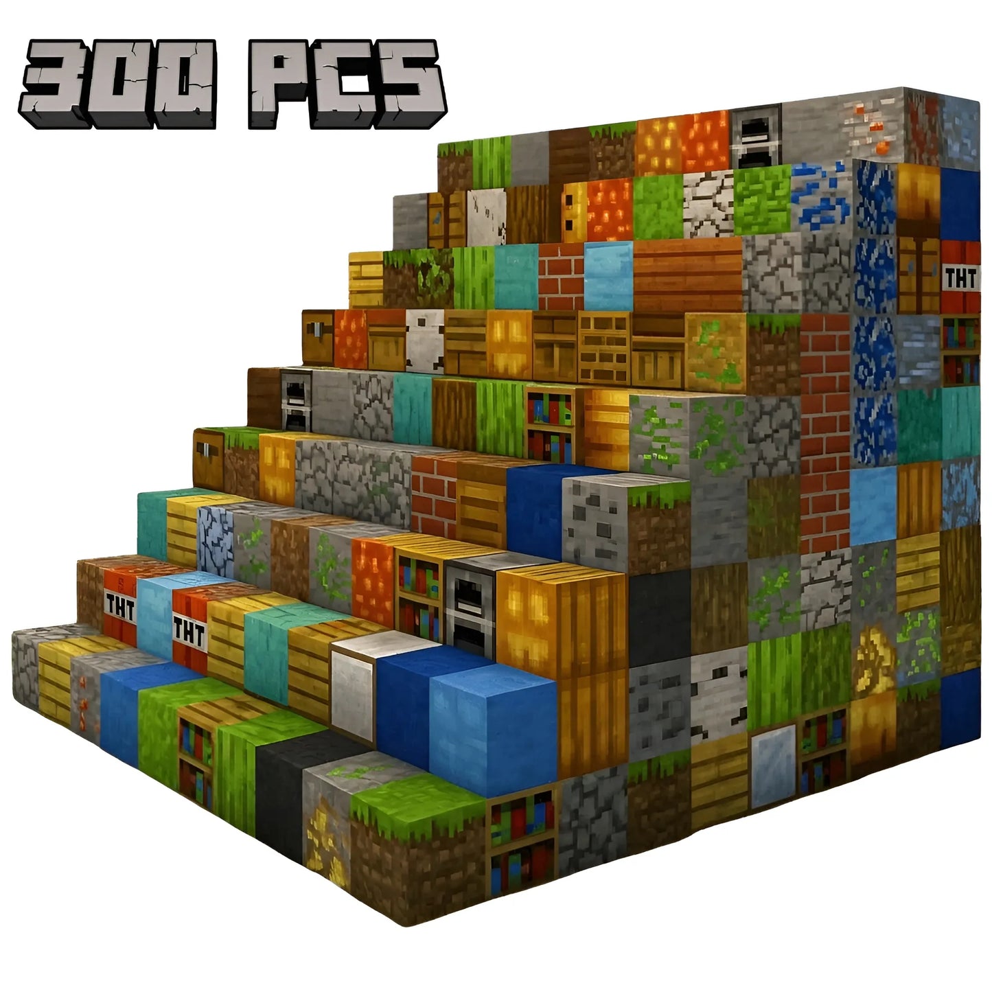 Original Magnetic Blocks Mix & Match - 100, 200, 300, 500, 1000 PCS | Pixel World