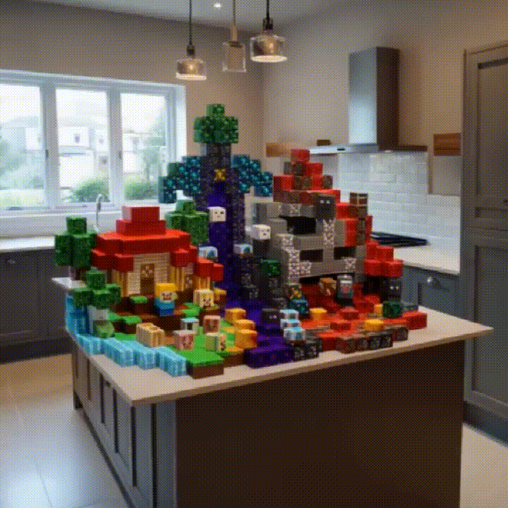 minecraft magnetic building blocks details from Onenazo