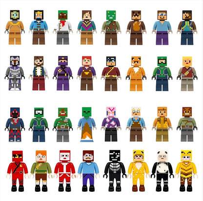 Free 10 PCS MC Figures