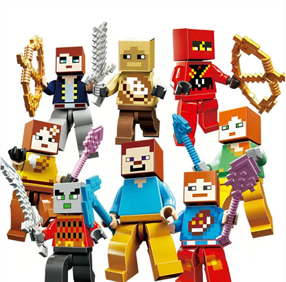 Free 10 PCS MC Figures