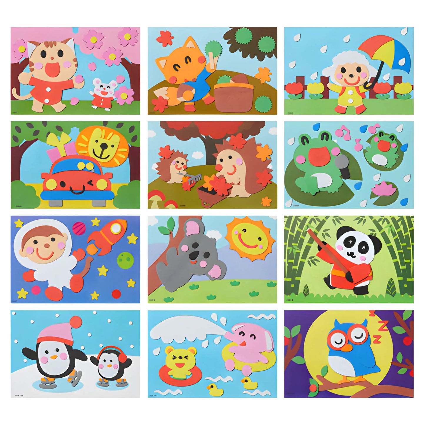 Onenazo 3D EVA Foam Sticker Puzzles