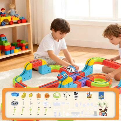 Onenazo Electric Train Set 91, 127 PCS