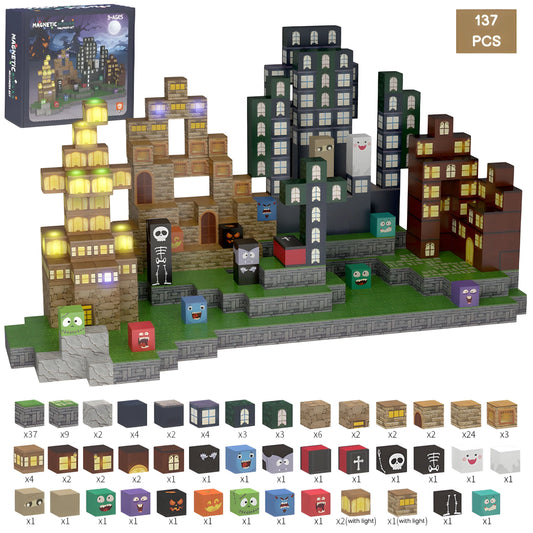 Onenazo Magnetic Building Blocks - Halloween 2025 Version